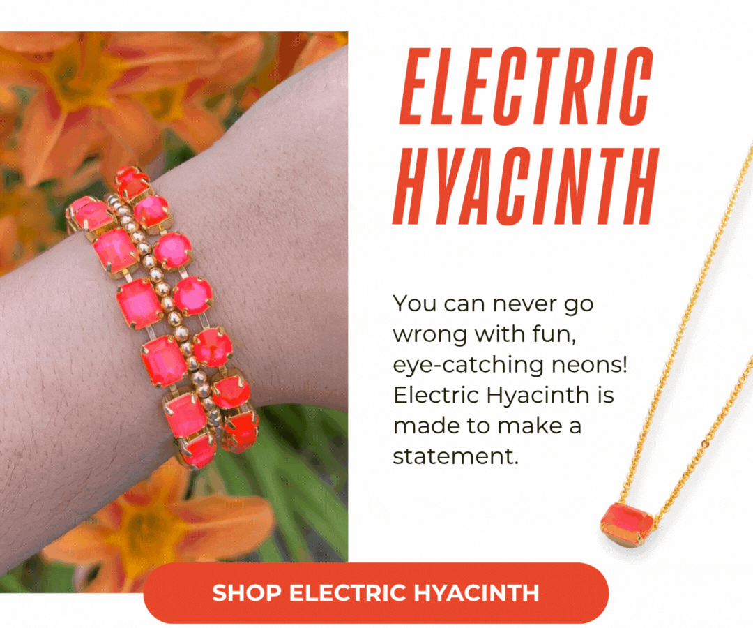 Electric Hyacinth - You can never go wrong with eye-catching neons! Electric Hyacinth is made to make a statement. 