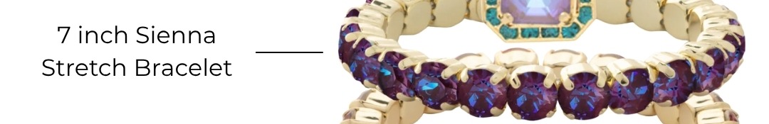 7 Inch Sienna Stretch Bracelet