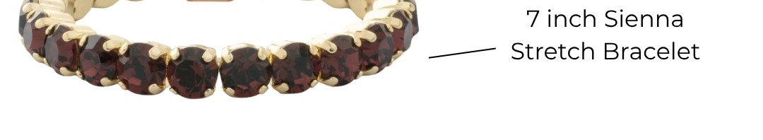 7 Inch Sienna Stretch Bracelet