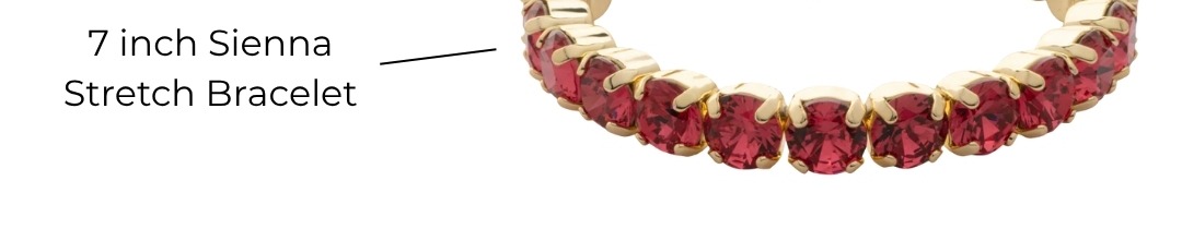 7 inch Sienna Stretch Bracelet