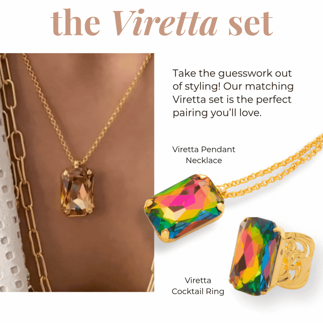 The Viretta Set: Take the guesswork out of styling! Our matching Viretta set is the perfect pairing you'll love.