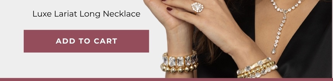 Luxe Lariat Long Necklace