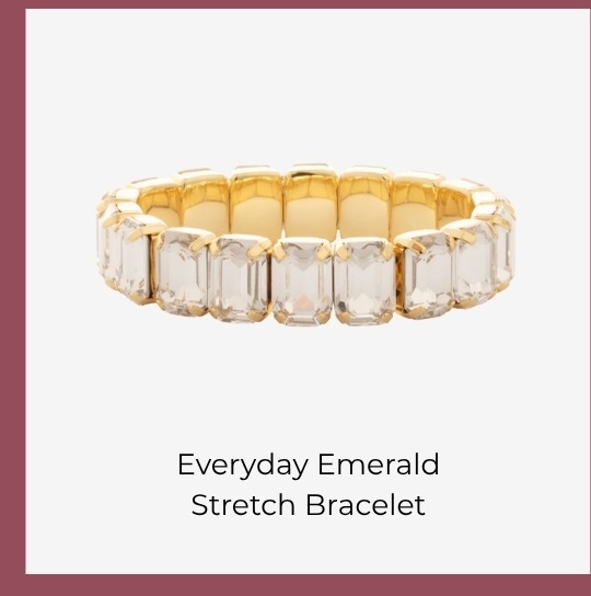 Everyday Emerald Stretch Bracelet