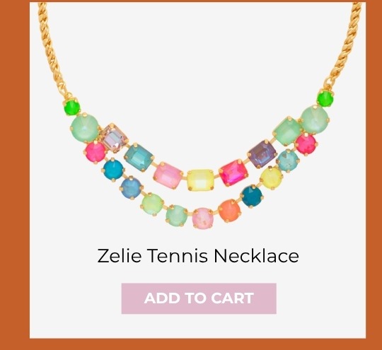Zelie Tennis Necklace