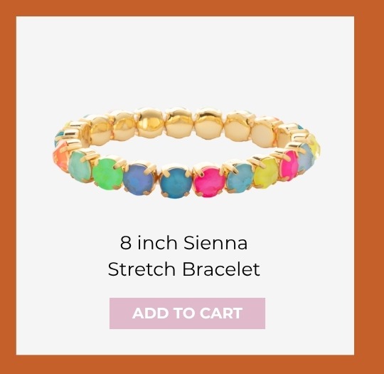 8 inch Sienna Stretch Bracelet