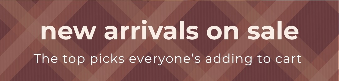 New Arrivals on Sale