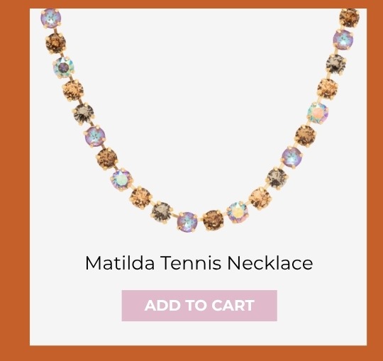 Matilda Tennis Necklace
