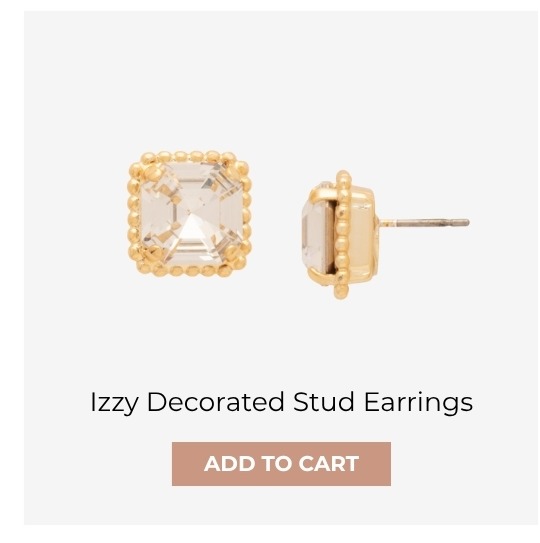 Izzy Decorated Stud Earrings