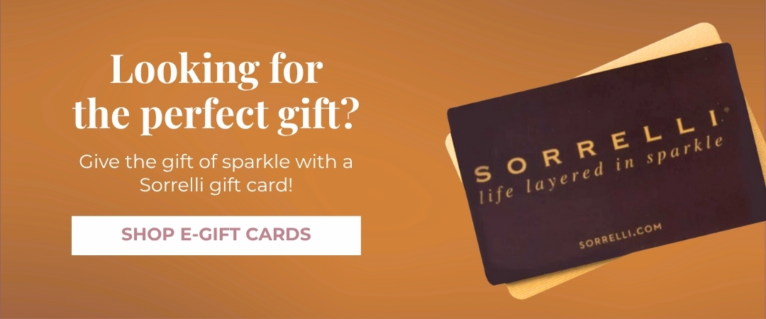 Looking for the perfect gift? Give the gift of sparkle with a Sorrelli gift card! Shop e-gift cards