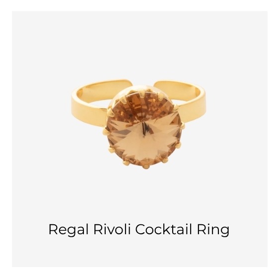 Regal Rivoli Cocktail Ring