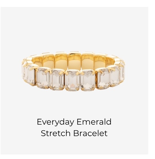 Everyday Emerald Stretch Bracelet