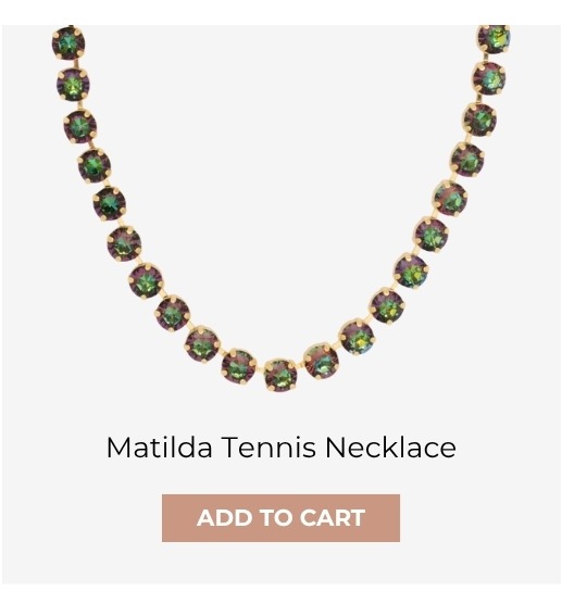 Matilda Tennis Necklace