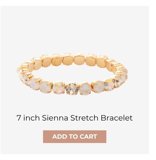 7 inch Sienna Stretch Bracelet