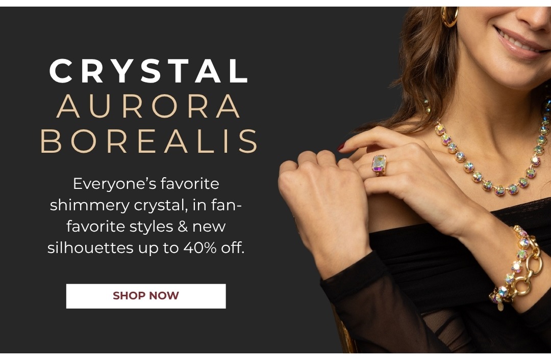 Crystal Aurora Borealis - Everyone's fave shimmery crystal, up to 40% off