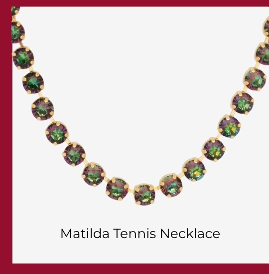 Matilda Tennis Necklace