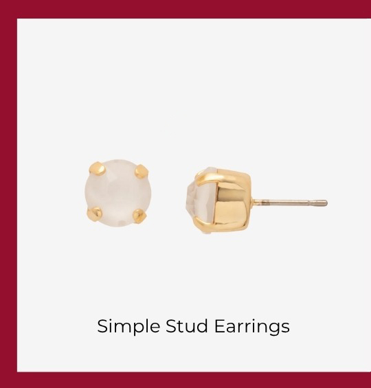 Simple Stud Earrings