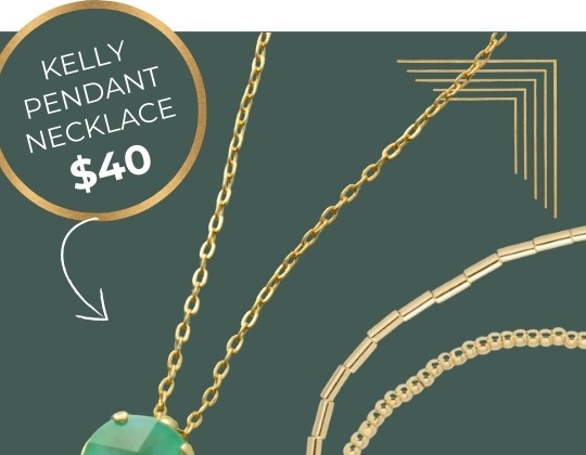 Kelly Pendant Necklace $40