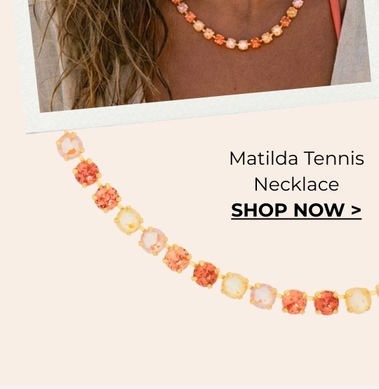 Matilda Tennis Necklace