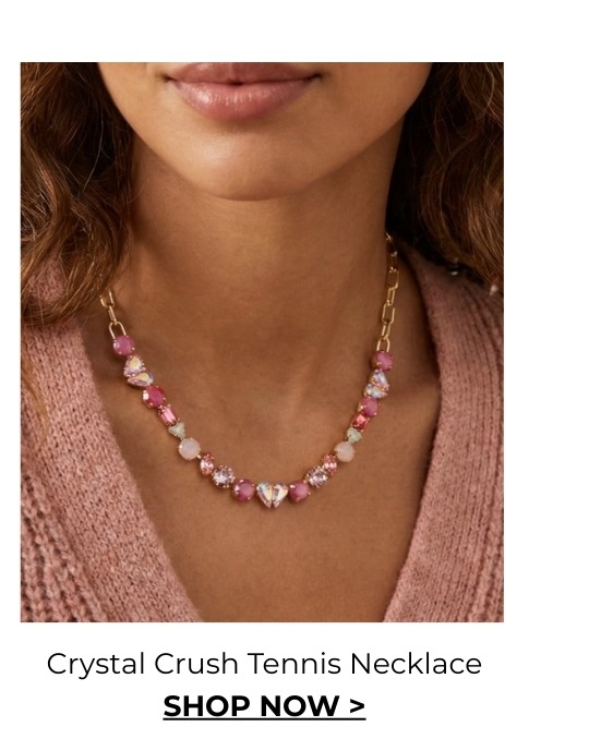 Crystal Crush Tennis Necklace