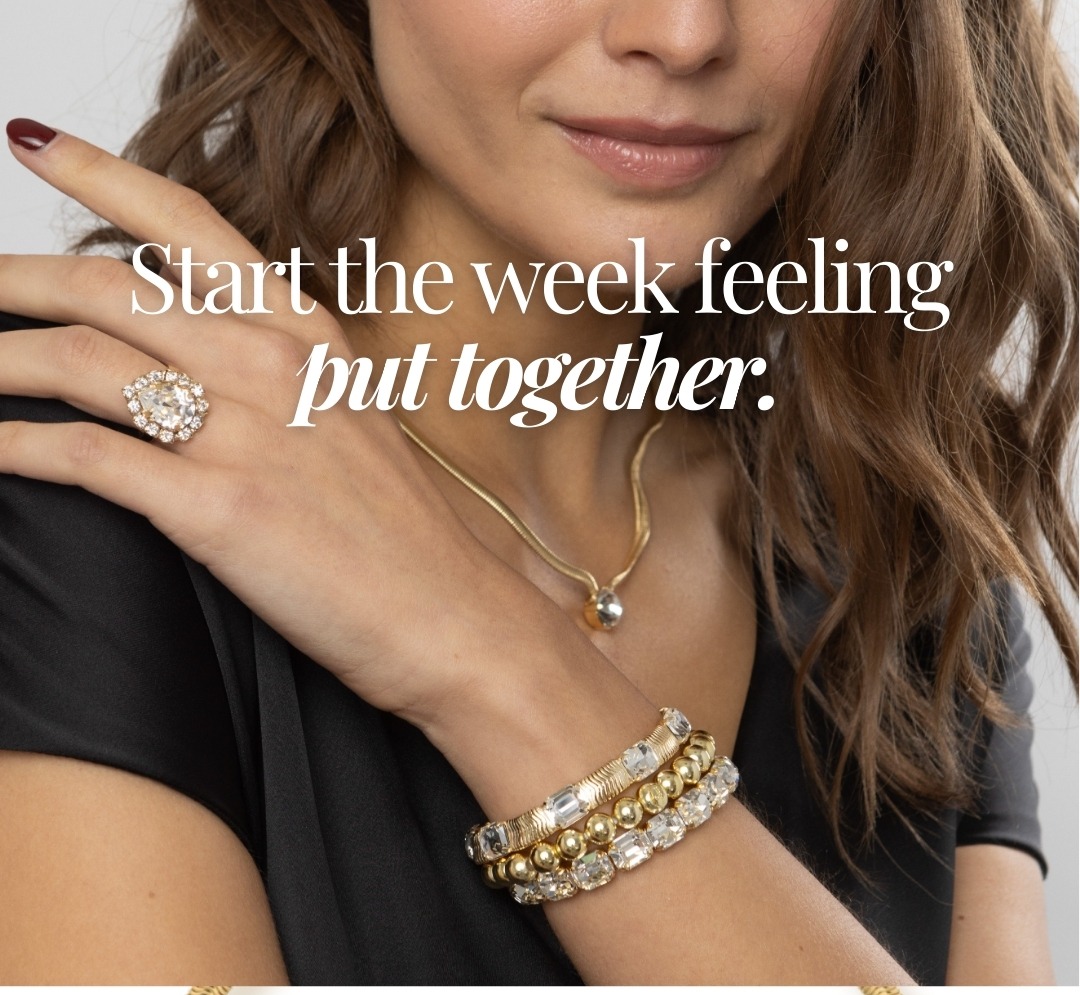 Start the week feeling put together.