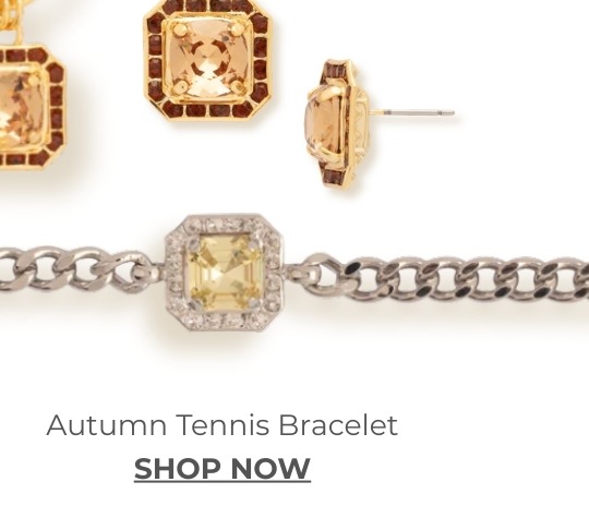 Autumn Tennis Bracelet