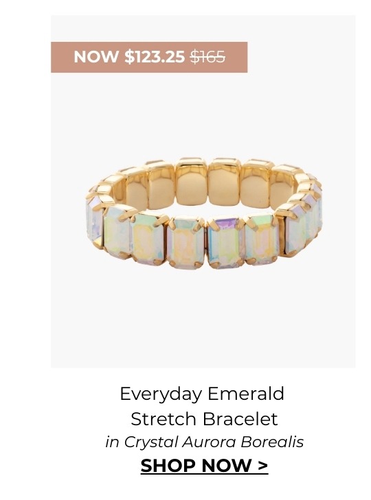 Everyday Emerald Stretch Bracelet