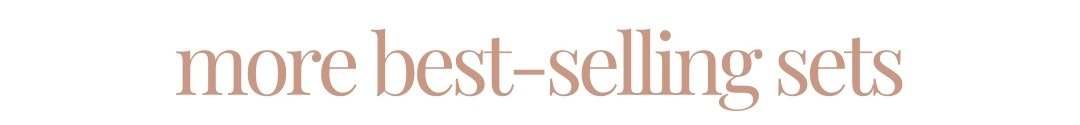 More best-selling sets