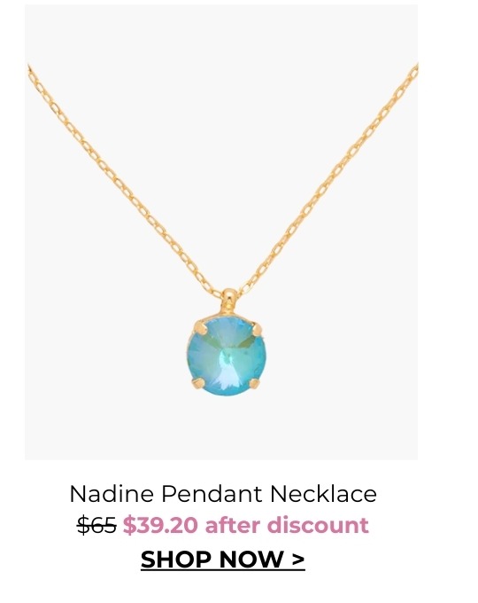 Nadine Pendant Necklace - was $65, now $39.20 after discount