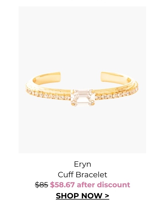Eryn Cuff Bracelet - was $85 now $58.67 after discount