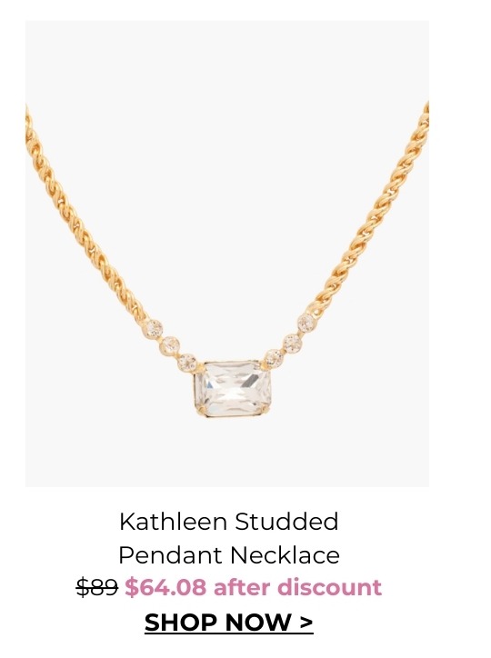 Kathleen Studded Pendant Necklace - was $89 now $64.08 after discount