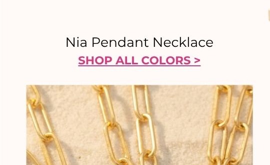 Nia Pendant Necklace