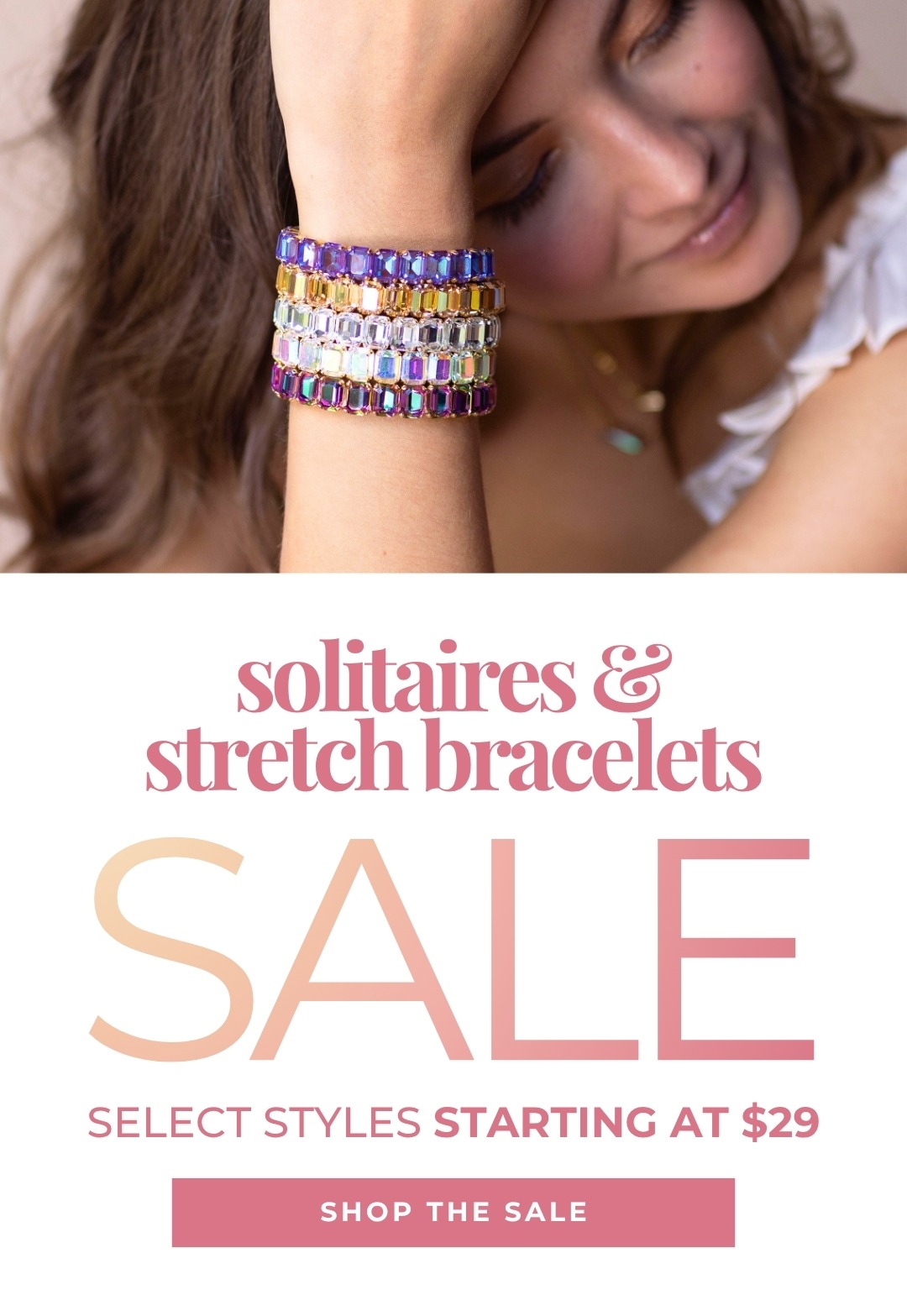 Solitaires & Stretch Bracelets Sale - Select styles starting at $29