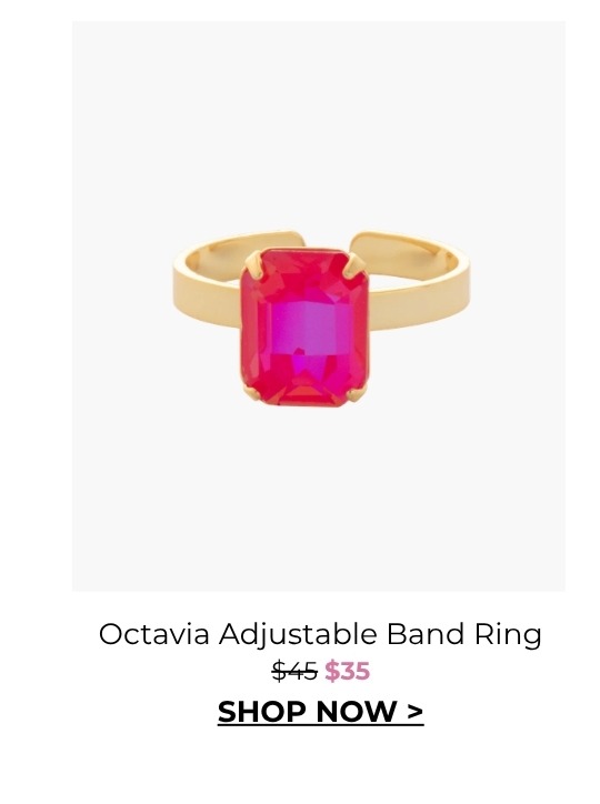 Octavia Adjustable Band Ring - was $45, now $35