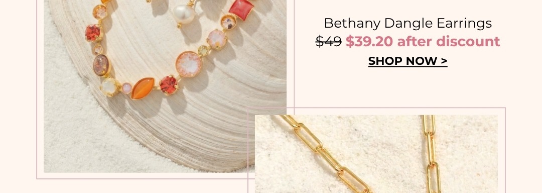 Bethany Dangle Earrings - was $49, now $39.20