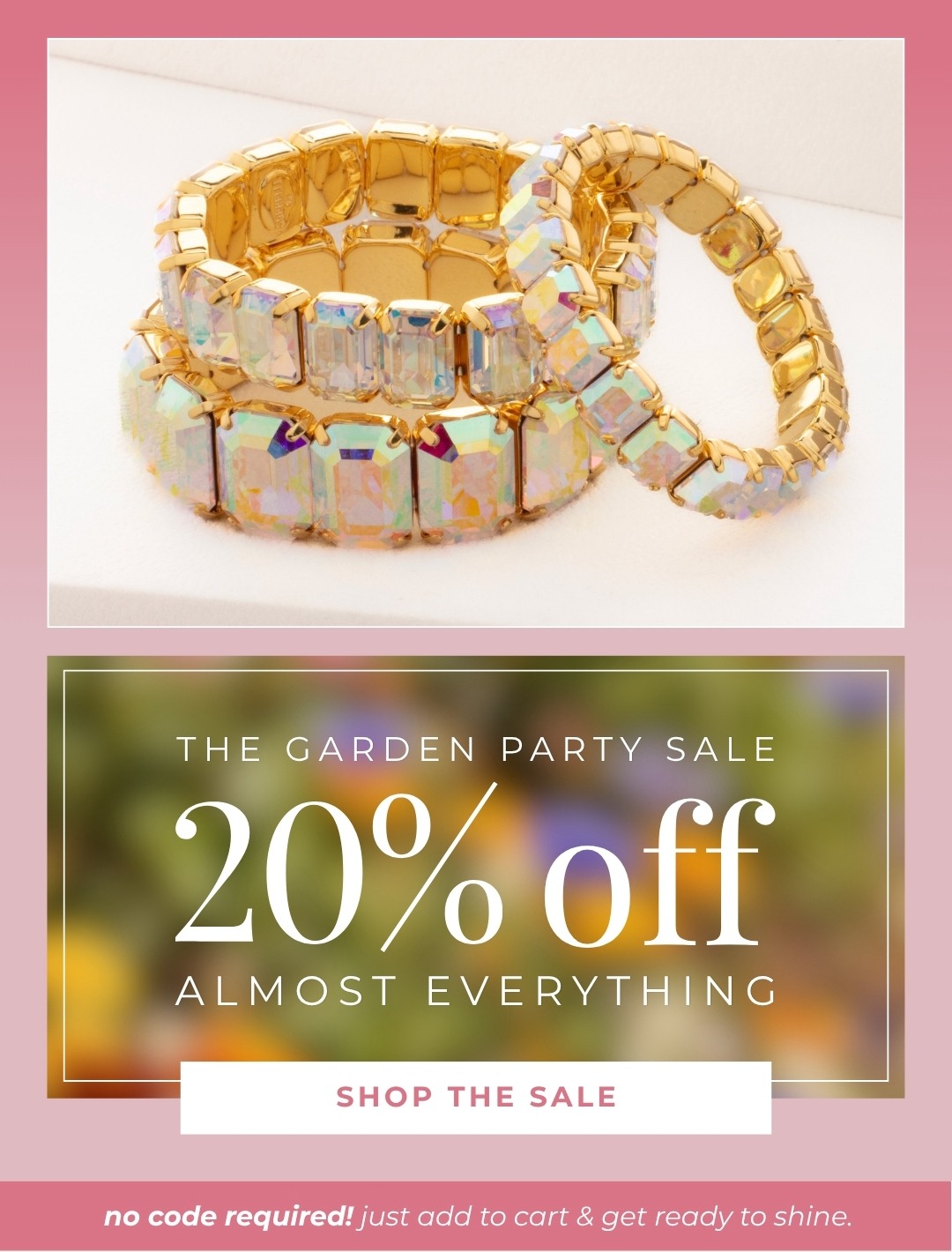 The Garden Party Sale: 20% Off Almost Everything