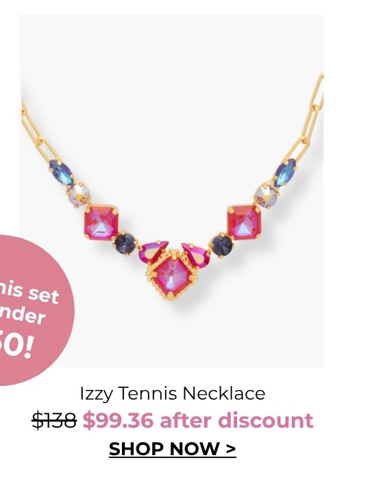Izzy Tennis Necklace - was $138 now $99.36