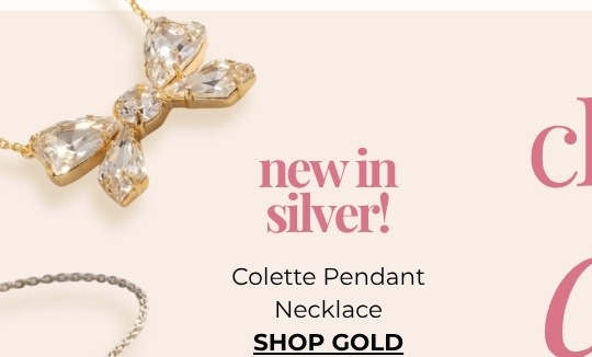 Colette Pendant Necklace (Bright Gold)