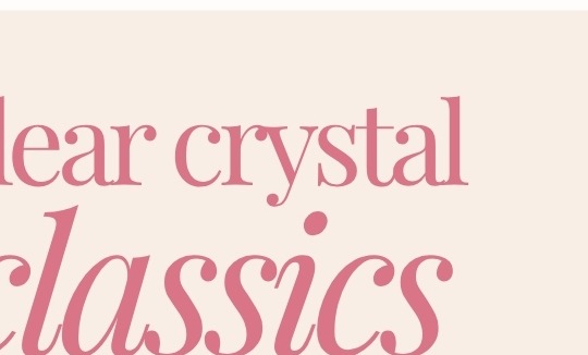 Clear Crystal Classics