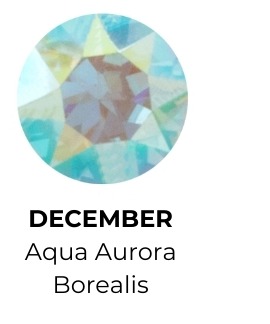December: Aqua Aurora Borealis