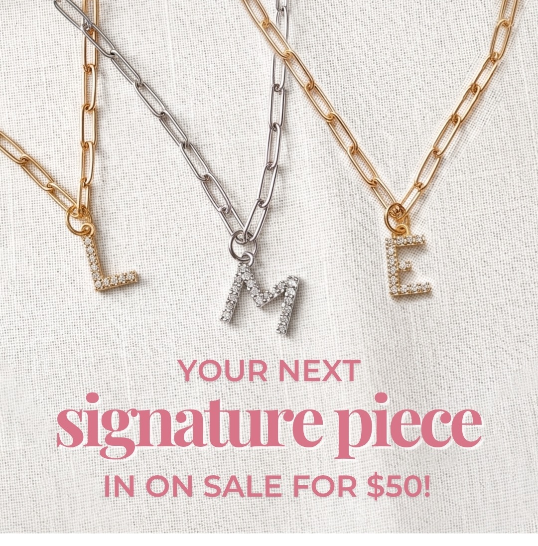 Your next signature piece is on sale for $50!