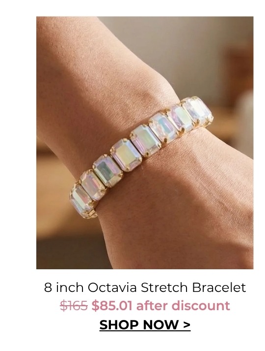 8 inch Octavia Stretch Bracelet now $85.01 after discount