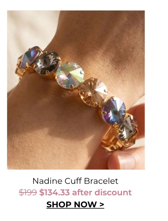 Nadine Cuff Bracelet now $134.33 after discount