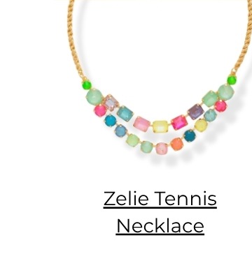 Zelie Tennis Necklace