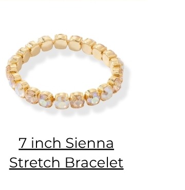 7 inch Sienna Stretch Bracelet
