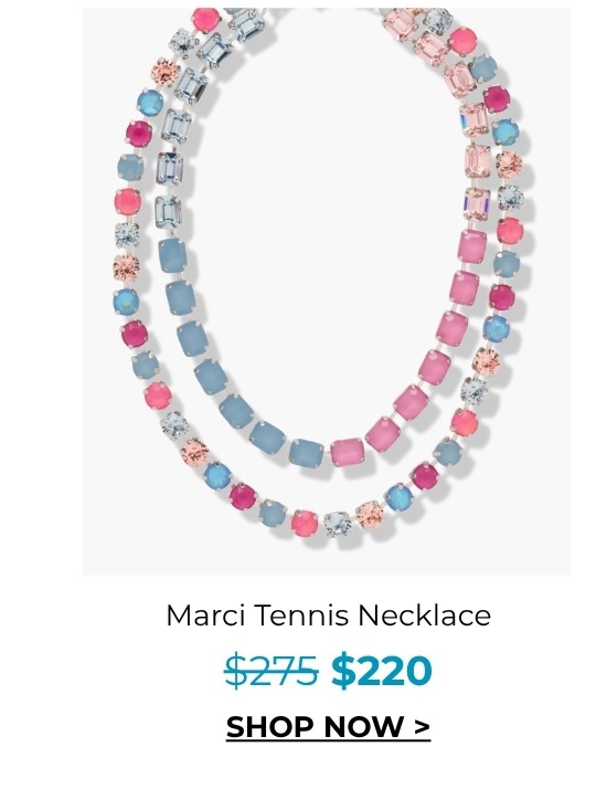 Marci Tennis Necklace - was $275 now $220
