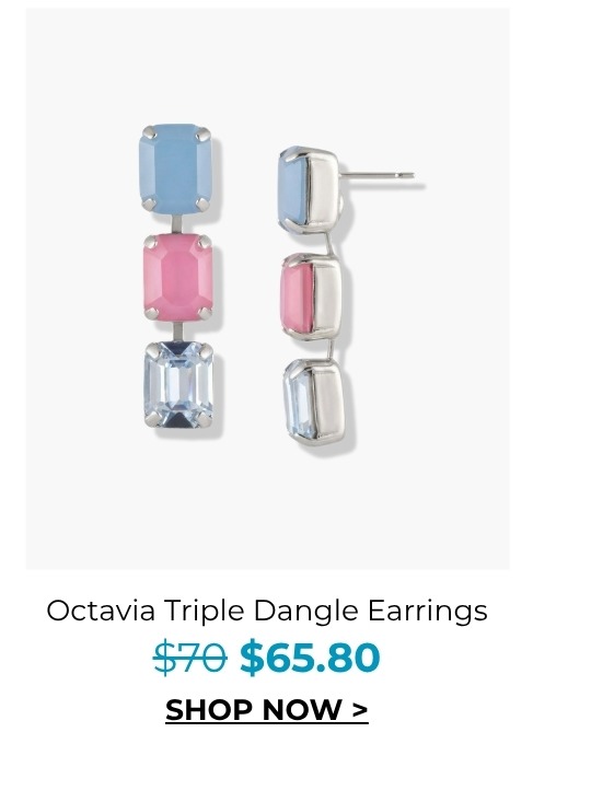 Octavia Triple Dangle Earrings - was $70 now $65.80