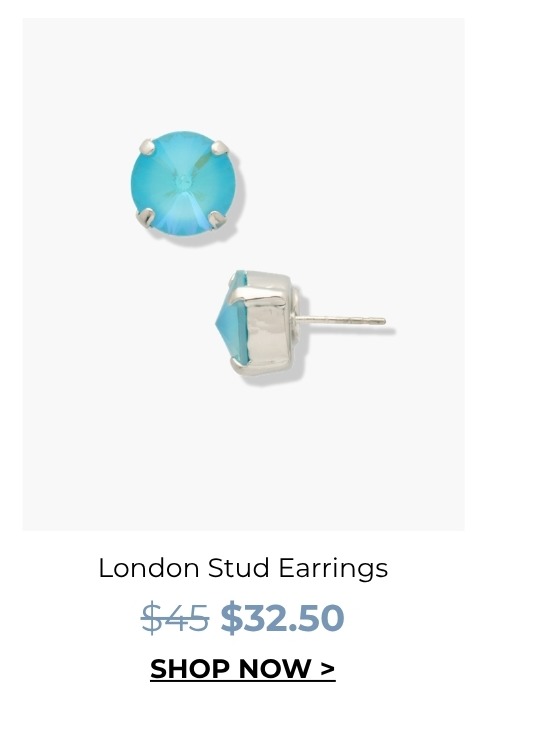London Stud Earrings was $45 now $32.50