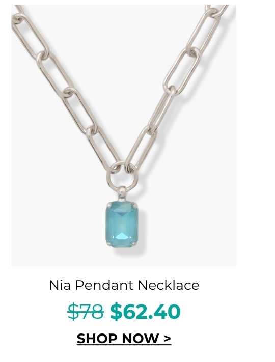 Nia Pendant Necklace was $78 now $62.40