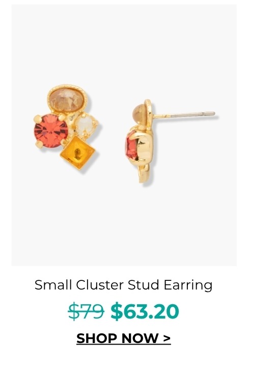 Small Cluster Stud Earring was $79 now $63.20