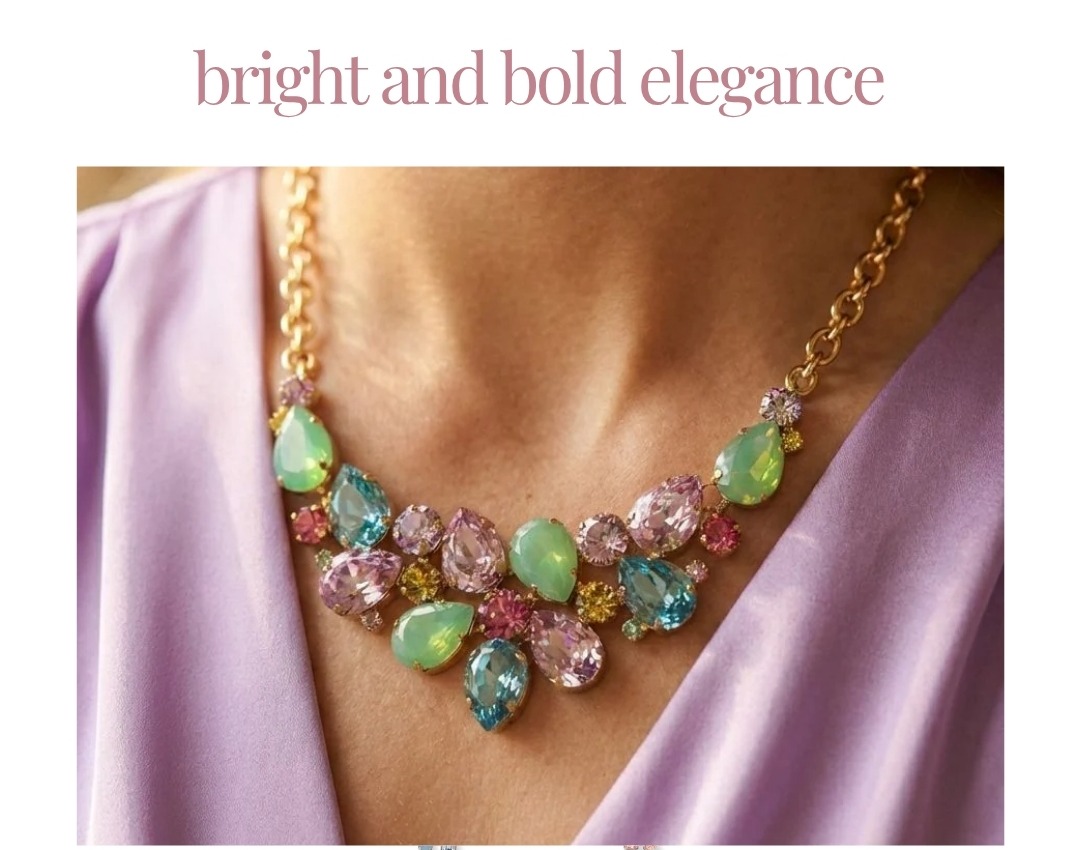 Bright and bold elegance
